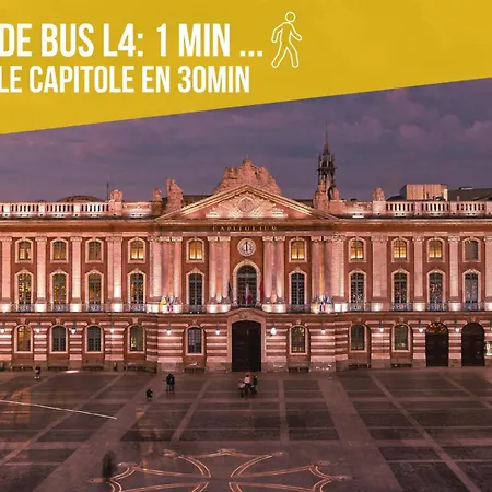 Appartamento - Cancéropôle 5min - Univ Jean Jaurès - Wifi