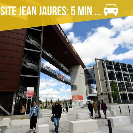 Appartamento - Cancéropôle 5min - Univ Jean Jaurès - Wifi *